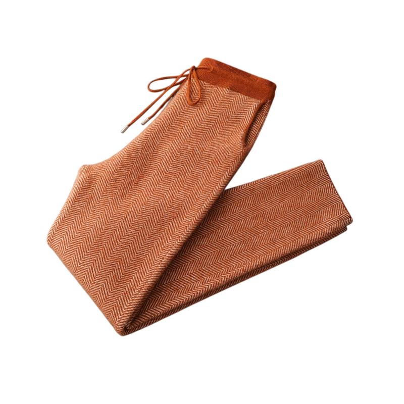 Sterling wool Herringbone Lounge Trouser