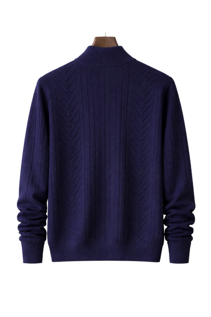 Nocturne Rib Wool Quarter-Zip