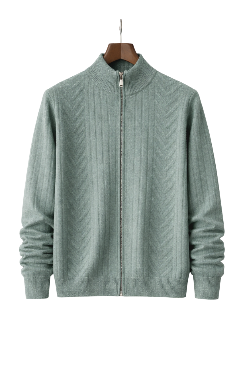 Nocturne Rib Wool Quarter-Zip