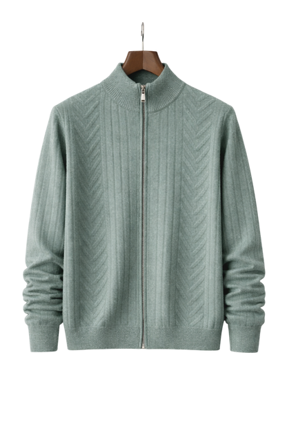 Nocturne Rib Wool Quarter-Zip