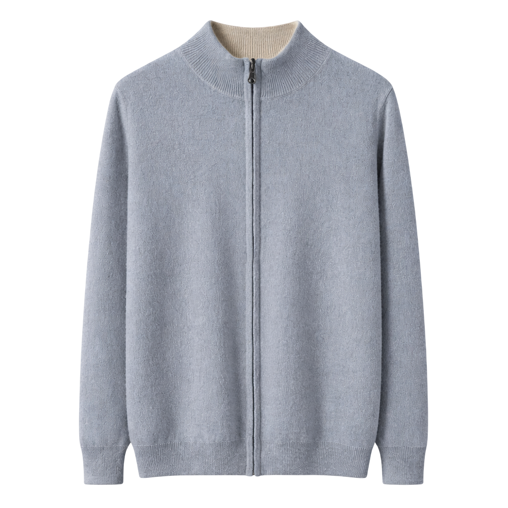 Pure Maison Cashmere Zip Jacket