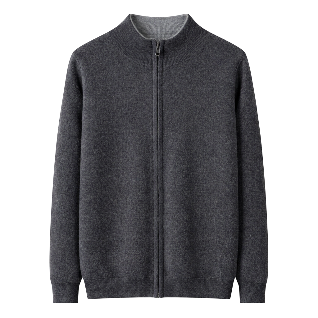 Pure Maison Cashmere Zip Jacket