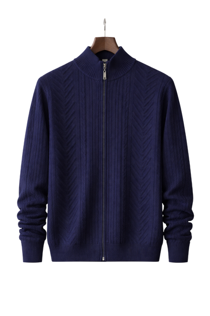 Nocturne Rib Wool Quarter-Zip