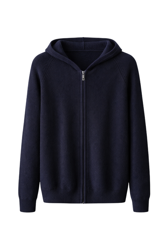 Knit Zip Hoodie