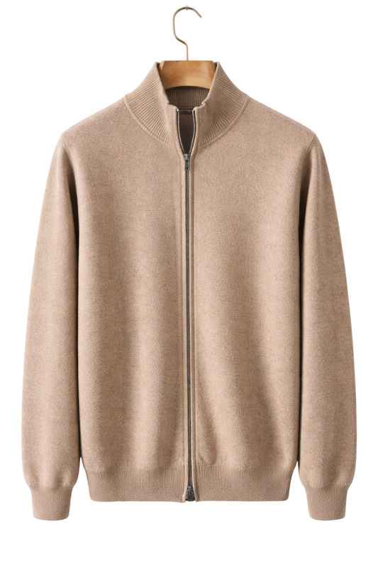 Santoro Maison Cashmere Wool Zip Jacket