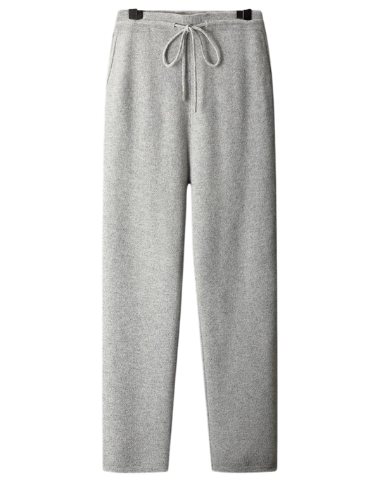 Wool Knit Straight Pant