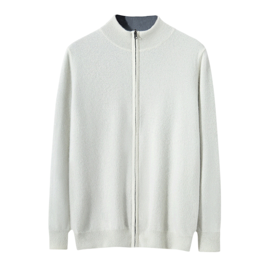 Pure Maison Cashmere Zip Jacket
