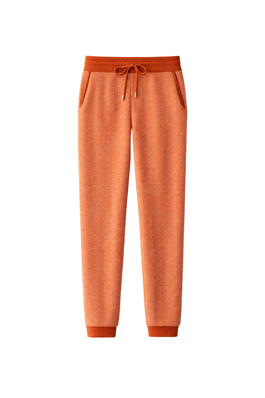 Sterling wool Herringbone Lounge Trouser